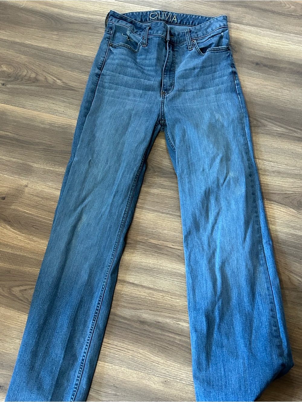 Kimes Ranch Women's Blue Flare Jeans